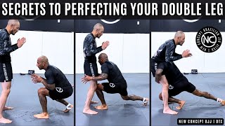 Celebrity New Concept BJJ | Secrets To Perfecting The Double Leg Takedown | Coach Jesse Palmer Wealth