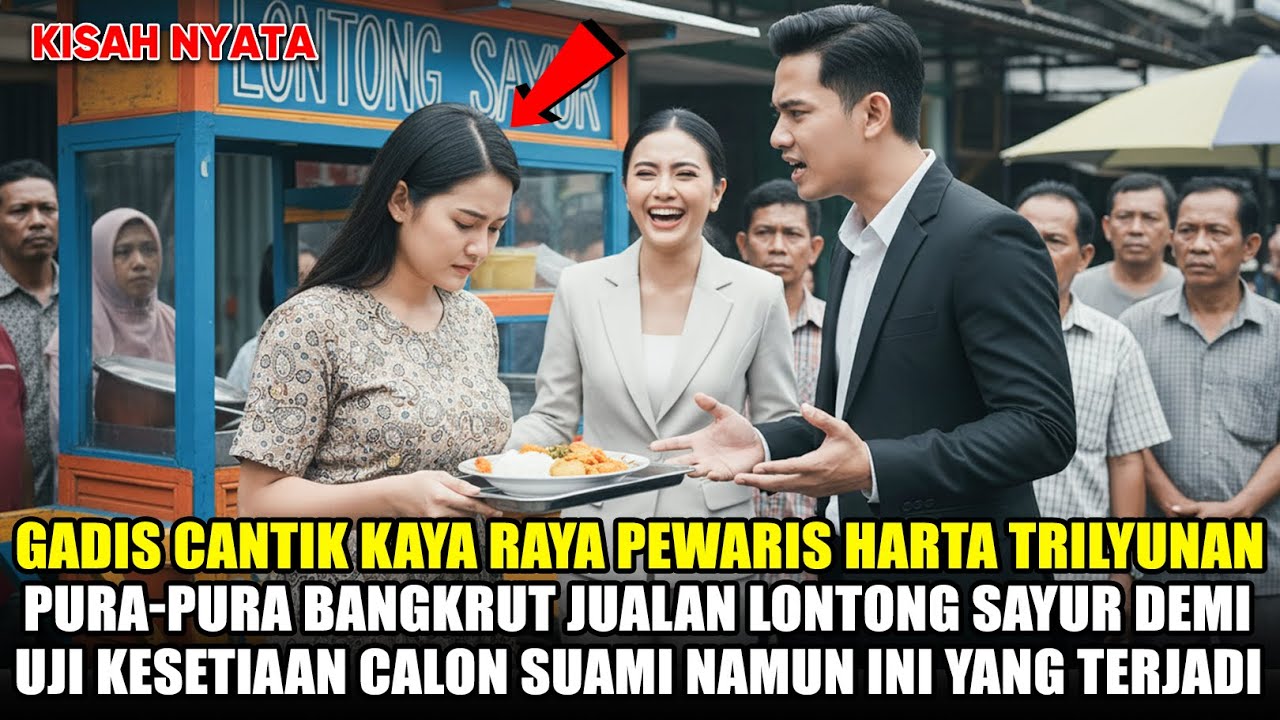 PURA PURA MISKIN DAN JUALAN LONTONG SAYUR DEMI UJI KESETIAAN CALON SUAMI - TERNYATA INI YANG TERJADI