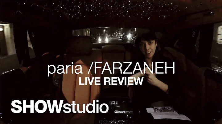 paria /FARZANEH - Autumn / Winter 2019 Live Review - DayDayNews