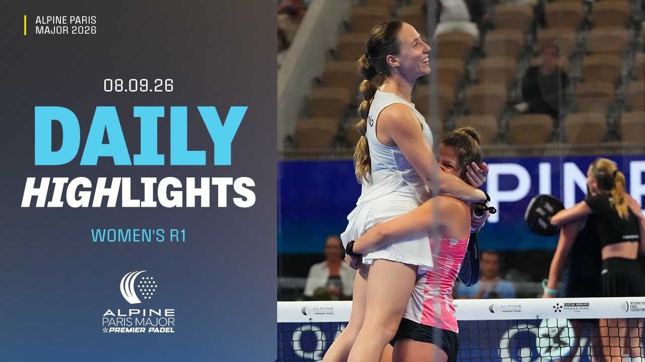 HIGHLIGHTS | 1er tour Dames - Alpine Paris Major 2026