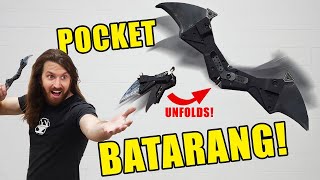 Batmans New Folding Metal Batarang Giveaway