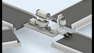 Pneumatic pick and place -90° / 0 / 120° / 180°