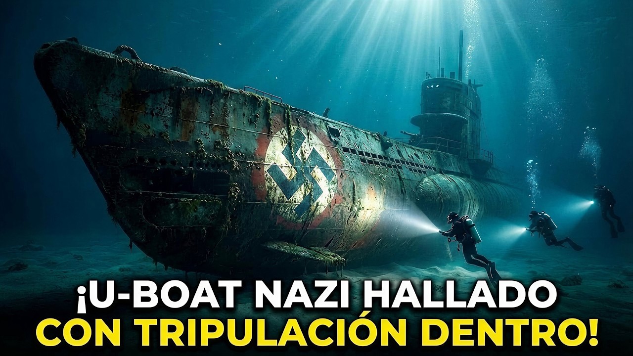 ¡Hallaron el Submarino Nazi U-455 Tras 60 Años con TODA su TRIPULACIÓN Dentro!