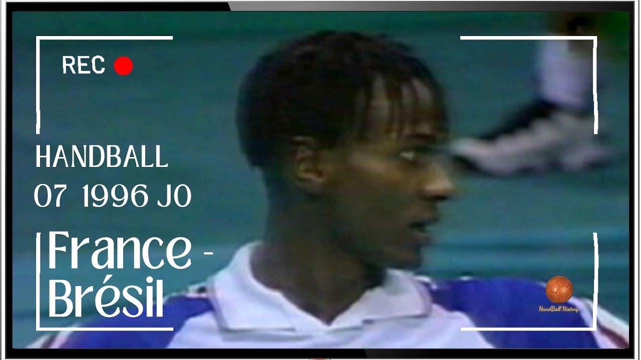France / Brésil 07 1996 |  Jeux Olympiques d'Atlanta handball 🤾‍♂️