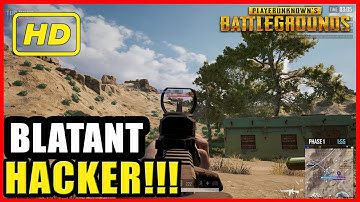 LOOK AT THIS BLATANT HACKER!!! | PUBG (PC)