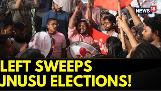 JNUSU | Student Elections | Left Sweeps Jawaharlal Nehru University Students' Polls | English News