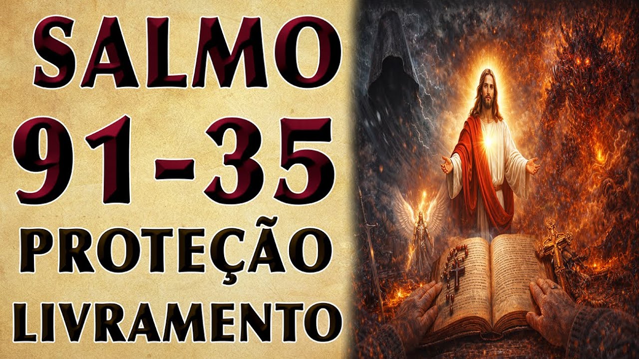 ORAÇÃO PODEROSA CONTRA INIMIGOS VISÍVEIS E INVISÍVEIS SALMO 91 E SALMO 35