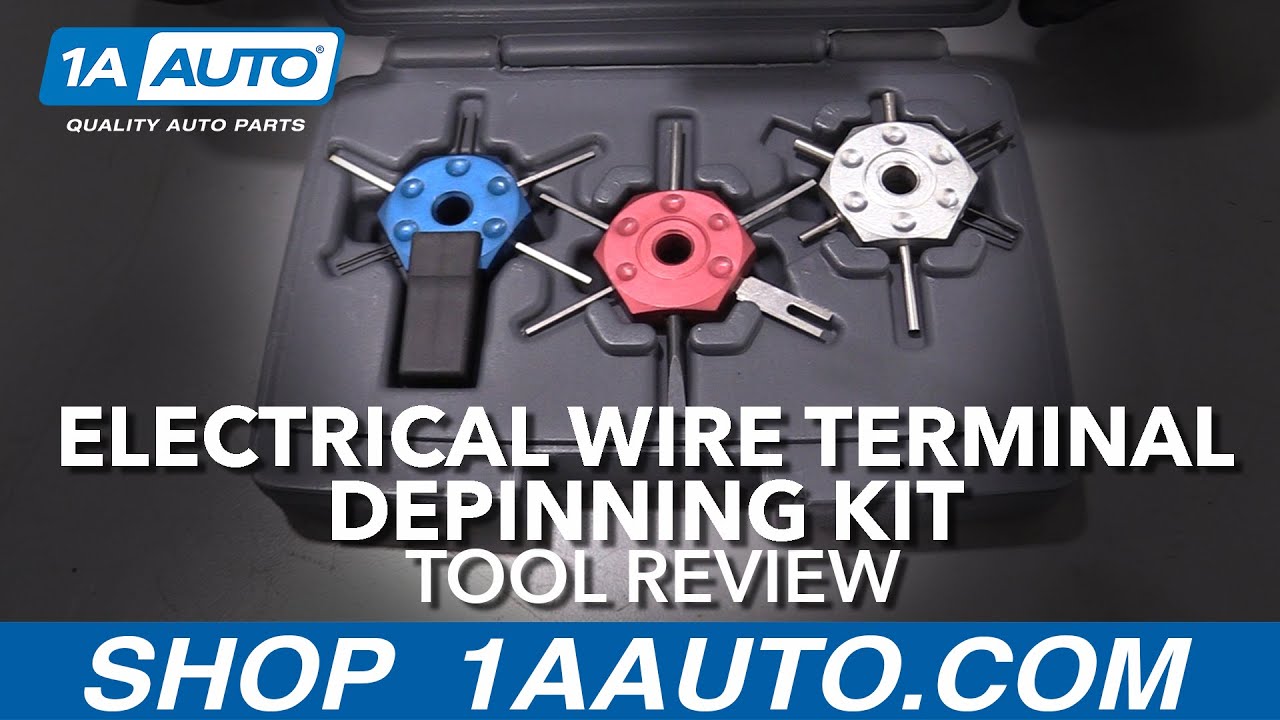 Electrical Wire Terminal Depinning Kit Available at YouTube
