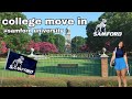 College freshman move in vlog at samford university