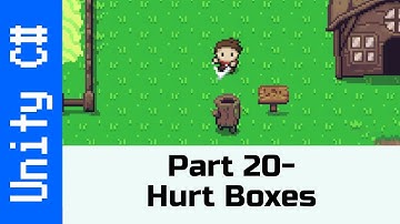 Part 20 - Hurtboxes: Make a game like Zelda using Unity and c#