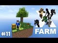 МАЙНКРАФТ ВЫЖИВАНИЕ НА ОСТРОВЕ - SKYBLOCK # 11 ФЕРМА Икс-Фарм/X-Farm