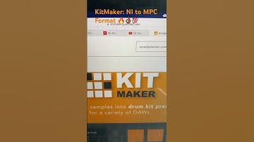KitMaker: Convert N.I. Files to MPC Format #KitMaker #akai