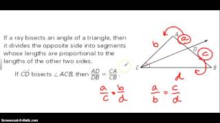 Famous Angle Bisectors in Triangles & Proportionality Profile