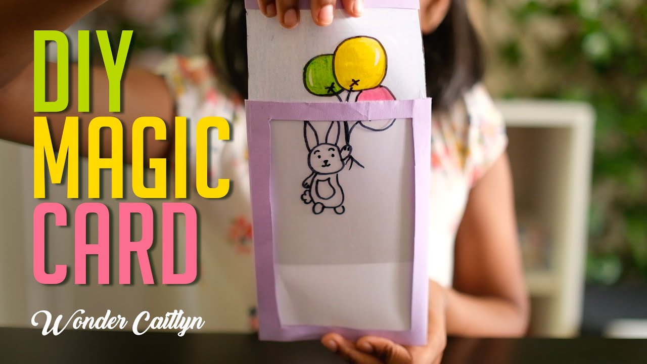 DIY MAGIC CARD YouTube