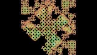 Lindenmayer + turtle graphics + tessellated plane, part 2