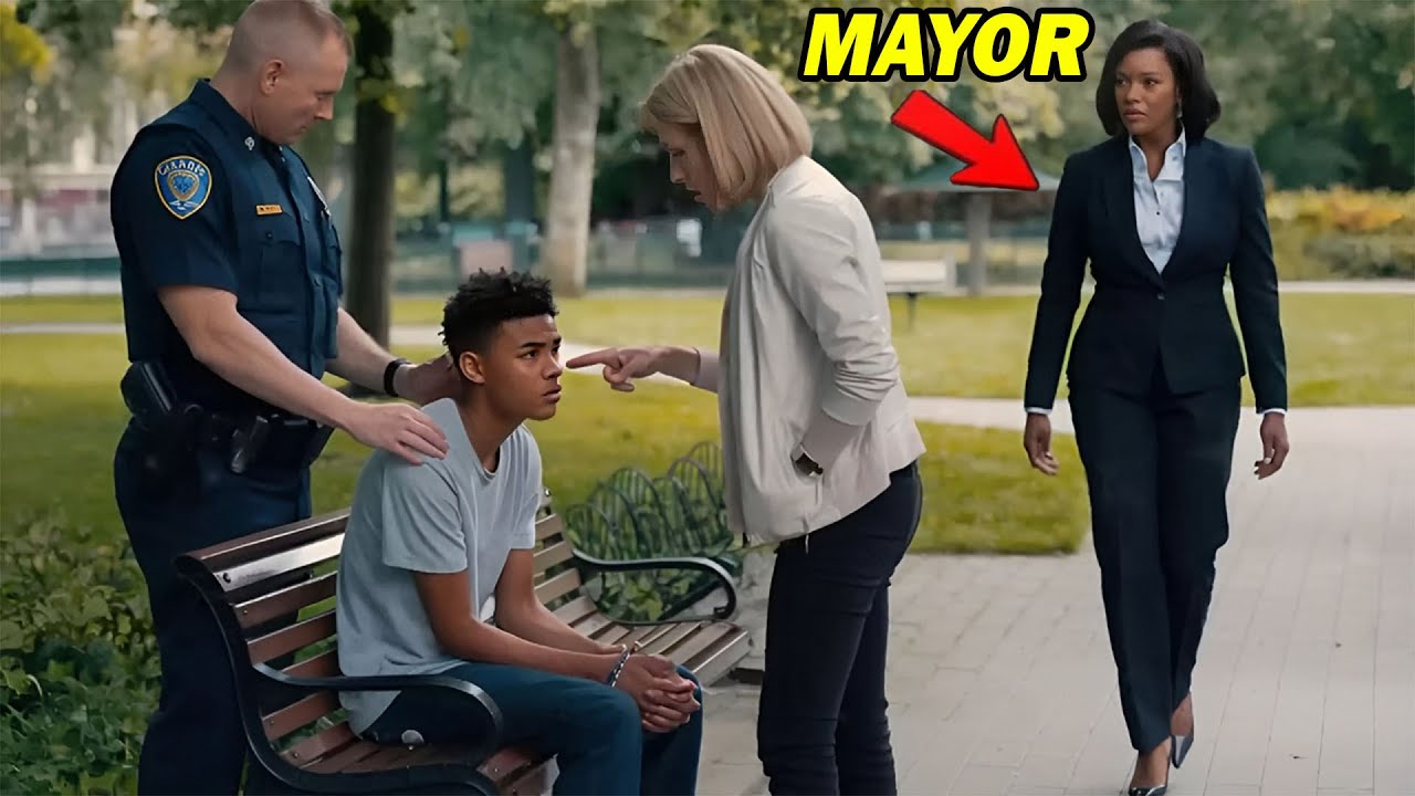 White Woman Calls Police on Black Teen, Speechless When His Mom Arrives ...