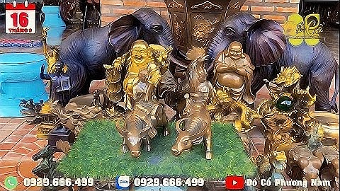 Cặp trâu tiên đồng Ngọc nữ, nhất long nhả Ngọc | clip ngày 16/09/2023 | Đồ Cổ Phương Nam