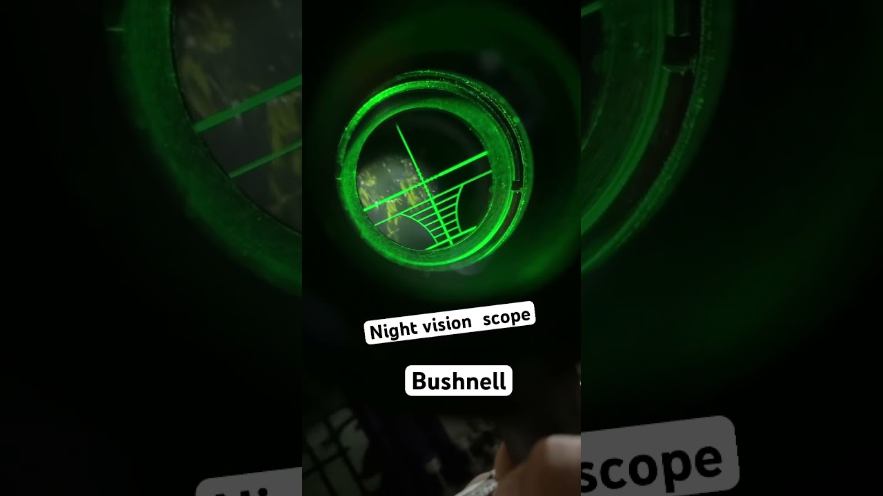 "Unleashing the Wild: Exploring the Night with Bushnell's NightVision Scope 
