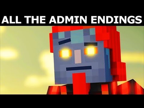 All The Admin Endings - Minecraft: Story Mode Season 2 