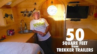 Park Ranger's Tiny House is only 50 Square Feet! Resimi