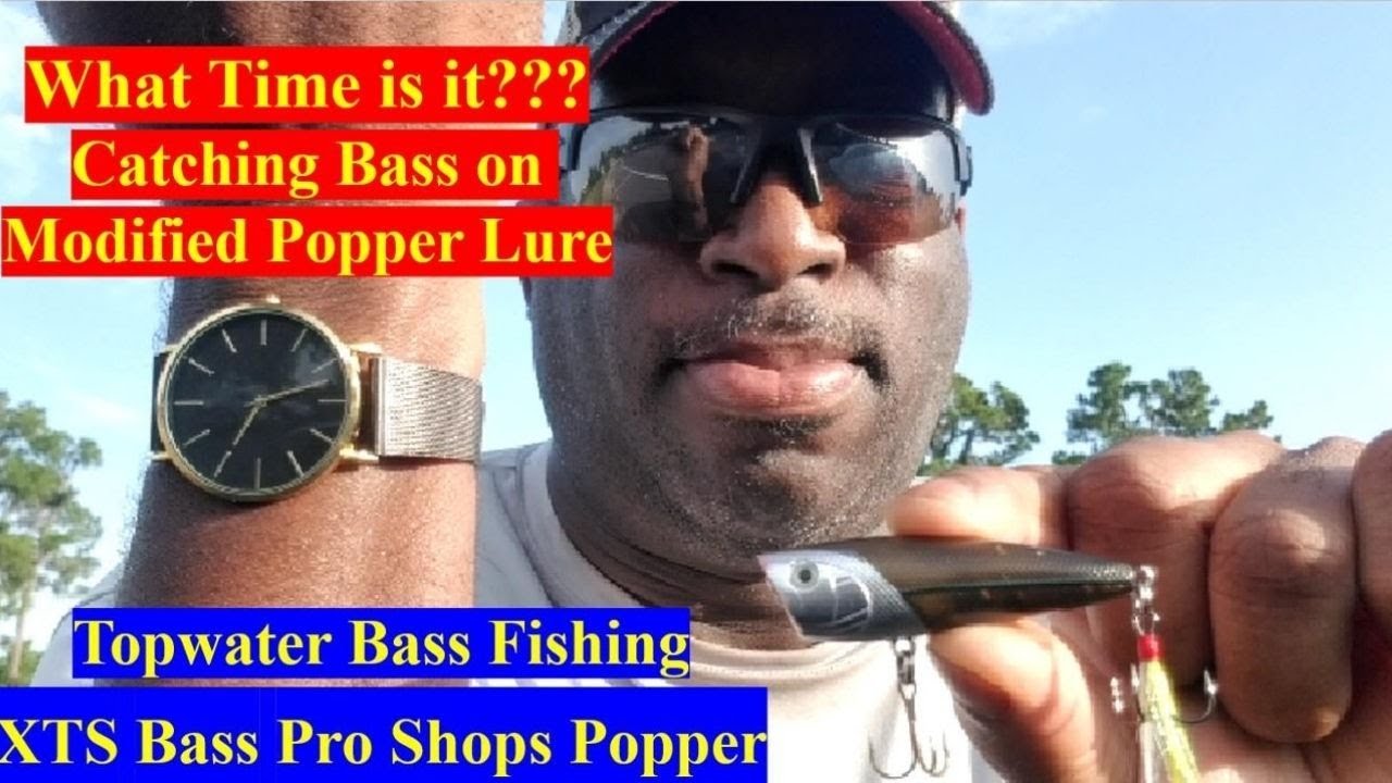 Bass Fishing XTS Bass Pro Shop Popper Lure YouTube