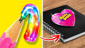 Cute School Supplies DIY! Fun & Easy Crafts for Back to School by 123 GO!