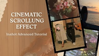 Cinematic Scrolling Effect in InShot ✨ Advanced Editing Tutorial Part 2