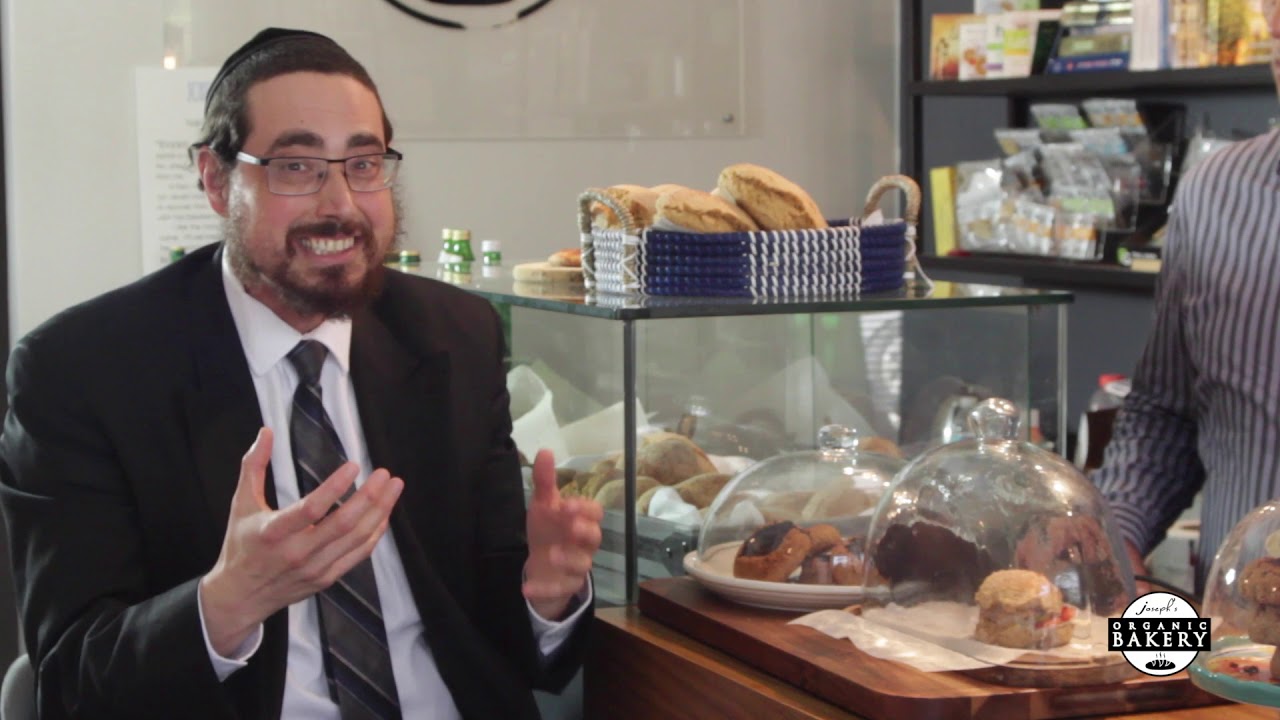 Josephs Organic Bakery Interview with Rabbi Pinchas Levin YouTube