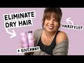USE THESE PRODUCTS FOR DRY COLOR TREATED HAIR: Pureology Hydrate Shampoo and Conditioner