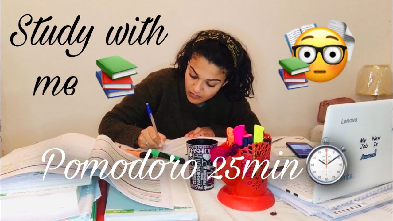 Study with me (real time)📚|أدرس معي | طالبة طب| pomodoro 25min ⏱