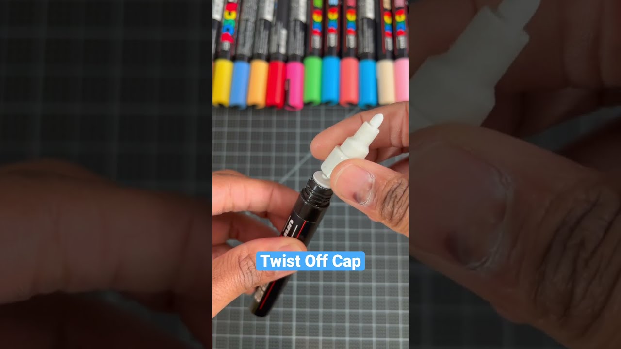 Best Way To Refill Posca Pens Drawing Art Shorts