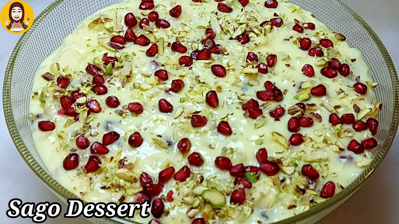 Sabudana Fruit Custard Recipe | Sago Fruit Custard Recipe | Easy Sago dessert | Fruit Dessert Recipe
