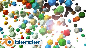 Blender Tutorial: Randomize Colours Material + Particle Sytem