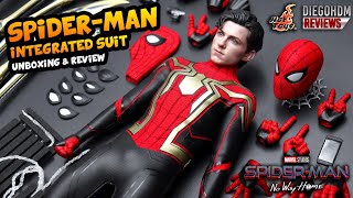 Hot Toys SPIDER-MAN No Way Home Integrated Suit Unboxing e Review BR / DiegoHDM