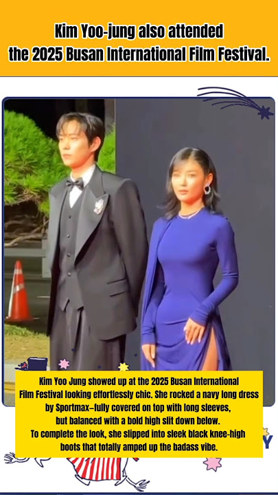 Kim Yoo-jung also attendedthe 2025 Busan International Film Festival. #shorts #kimyoojung #trending