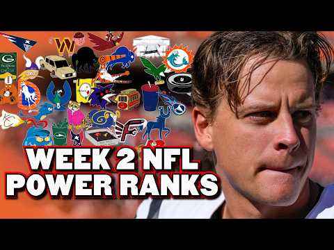 Very Honest NFL Power Rankings: Week 2