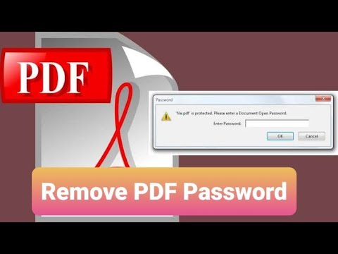 How To Remove Password from PDF Files | Submit Income Tax proof without password