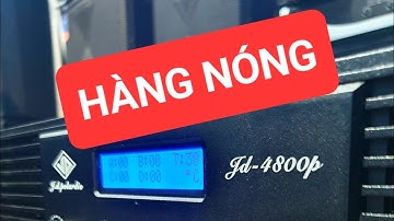 Cục đẩy 4 kênh JD AUDIO 4800P. TỐT ĐẤY ANH EM ƠI.