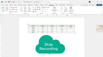 How to easily sum columns using a macro in Microsoft Word