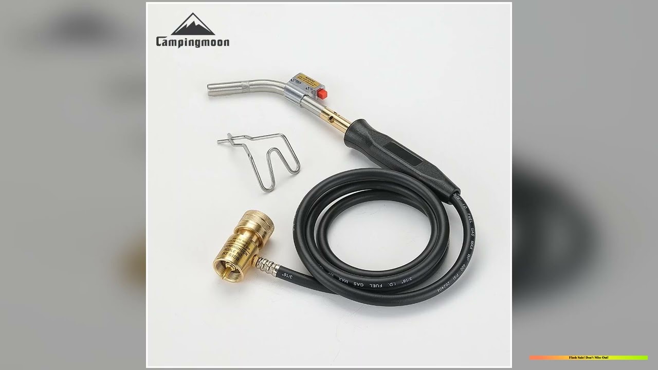 CAMPINGMOON MT5110 American High Temperature MAPP Oxygen Free Welding Gun Manpu Gas Portable Torch