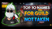 Top 50 Nepali Guild Names Ideas Free Fire Youtube