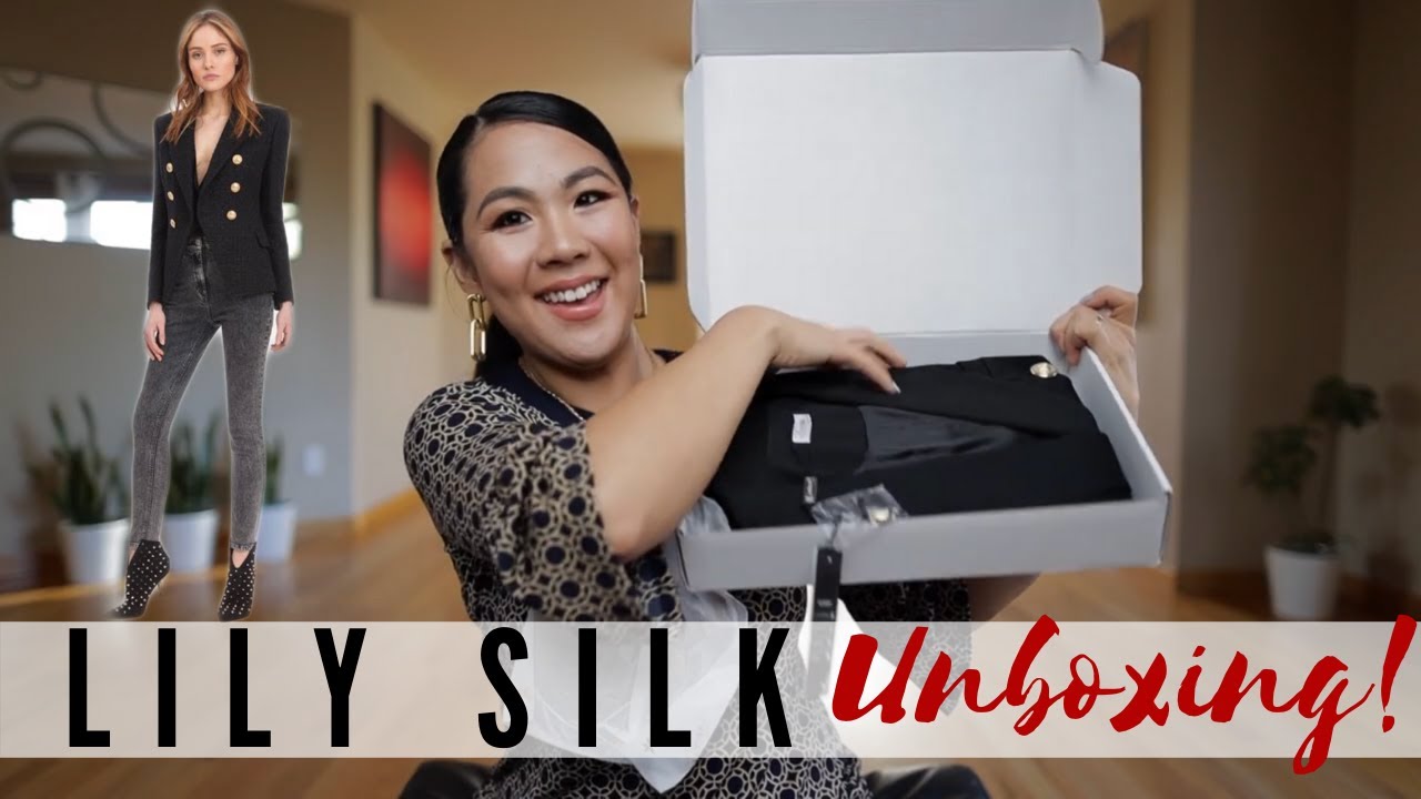 Lily Silk Unboxing! What’s it like purchasing from them Balmain Blazer