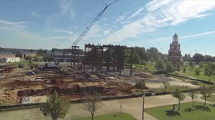 An Aerial View of Construction of the New Union Library - DayDayNews
