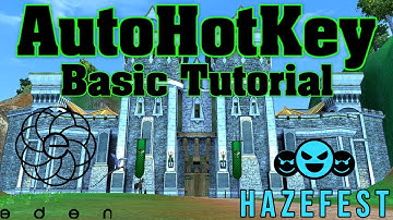 Eden - AutoHotKey Basic Tutorial (2023)