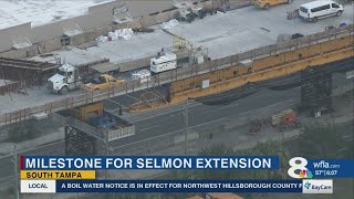 Final concrete segment installed on Selmon Extension, project moves towards completion