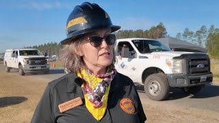 Highway 82 Fire in Brantley County grows rapidly overnight to over 20,000 acres