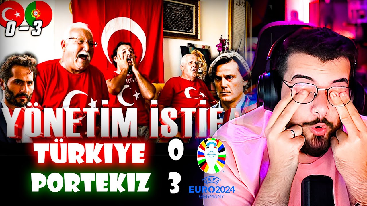 Jrokez / Mümtaz Reis '' TÜRKİYE 0 - 3 PORTEKİZ '' Maç İzleyiş TEPKİ ! | Maç Sonucu Yorumu