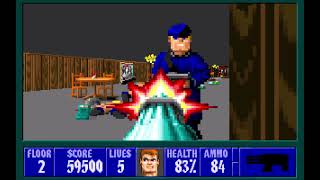 Wolfenstein 3D - I Am Death Incarnate Walkthrough - Die Fuhrer Die (E3F2)