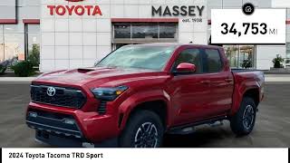 2024 Toyota Tacoma TRD Sport Used 40465A