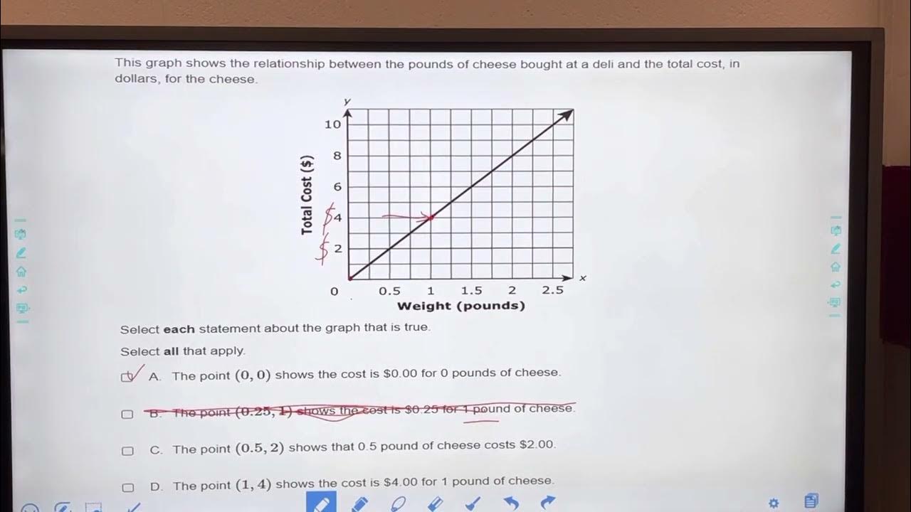 7th grade njsla question 3 - YouTube